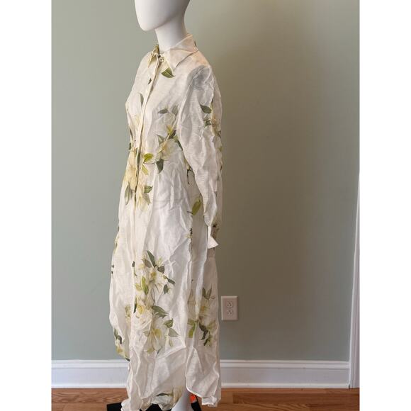 Zimmermann Harmony Floral Shirtdress. Sz 1 fit like US 6 - Picture 5 of 9